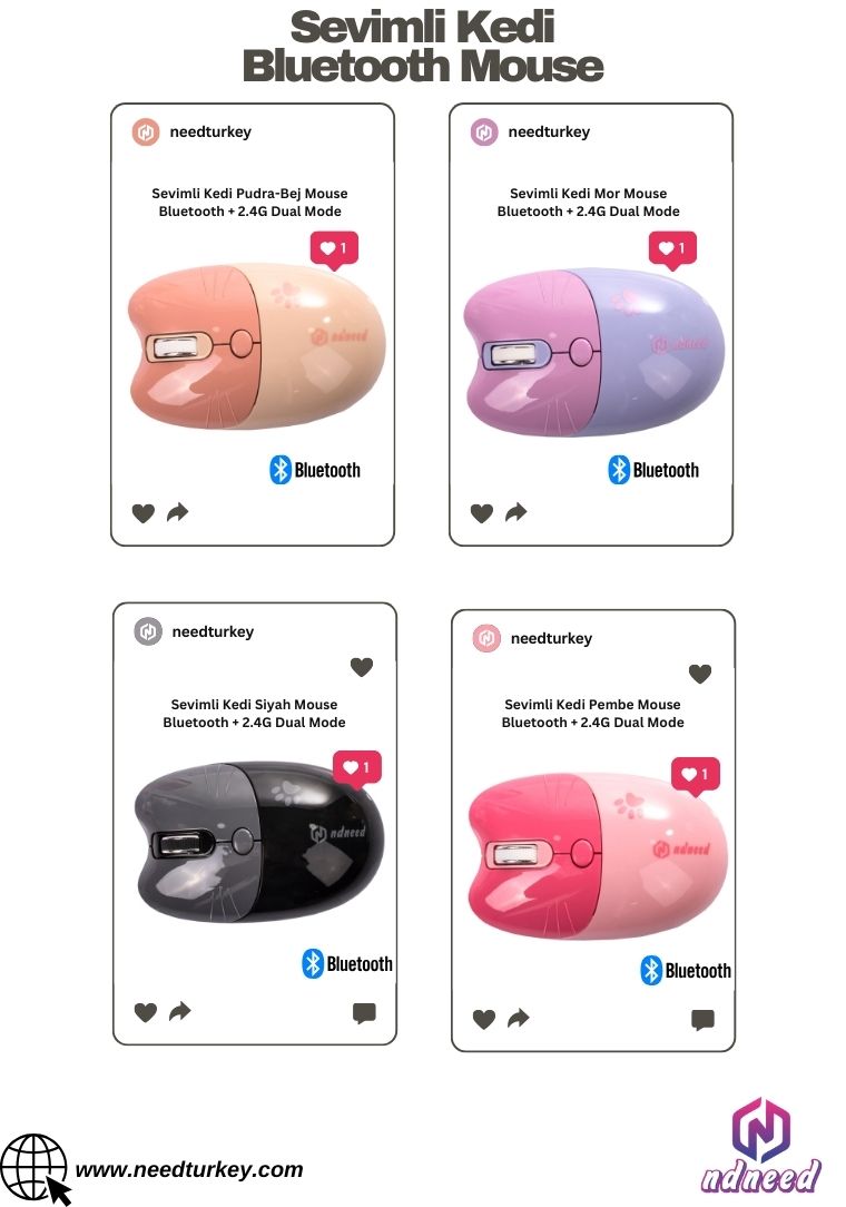 Sevimli Kedi Mouse